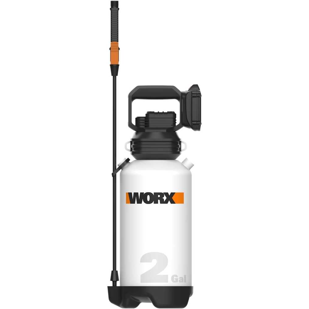 WORX 20V 2-Gallon Cordless Yard Sprayer w/ Battery & Charger