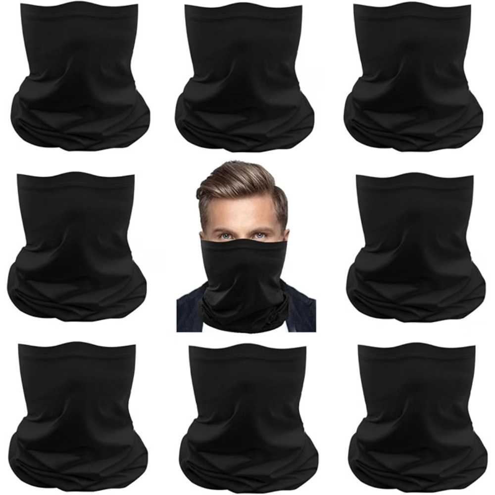 8-Pack Cutewing Neck Gaiter Bandanas