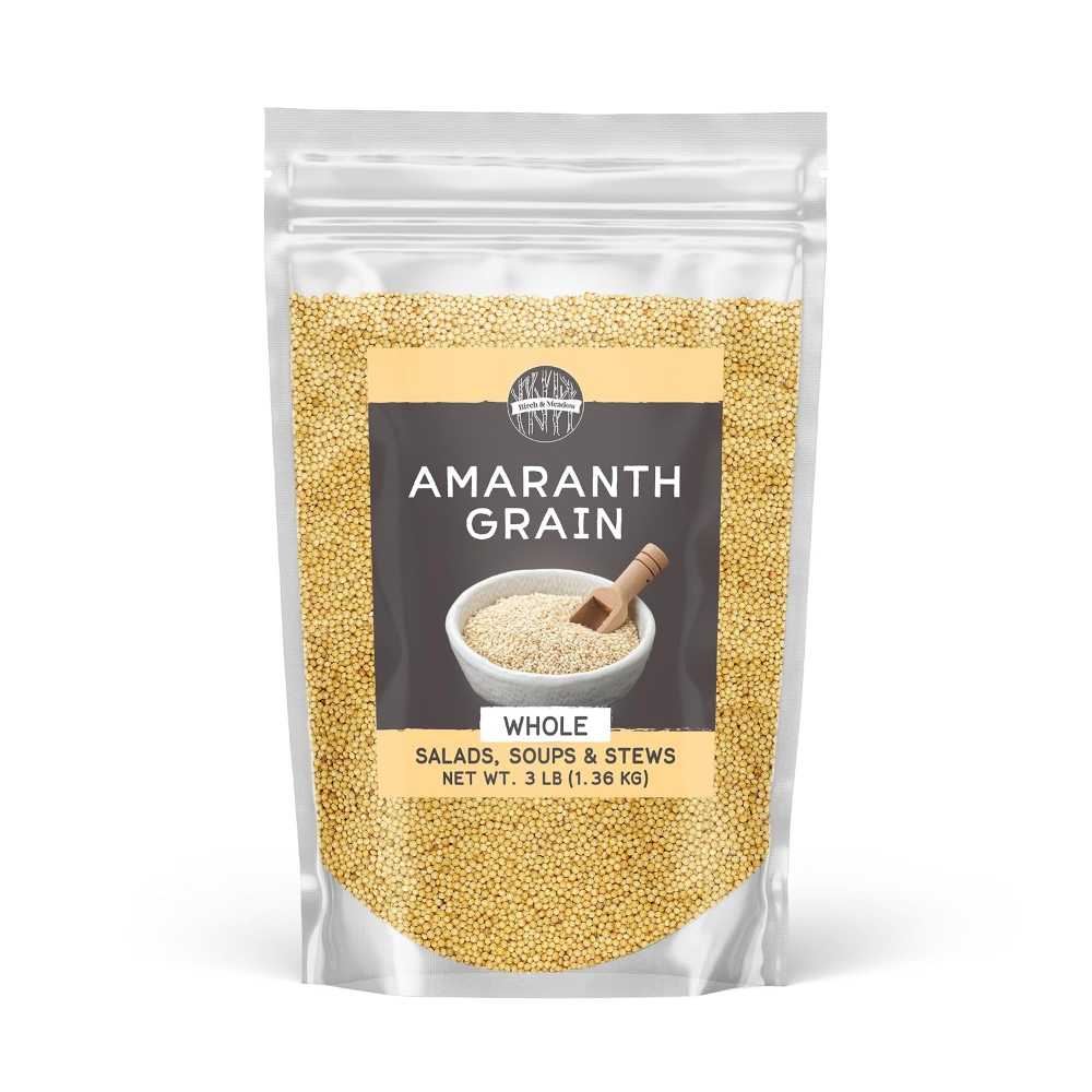 Birch & Meadow Whole Amaranth Grains, 3 lb.