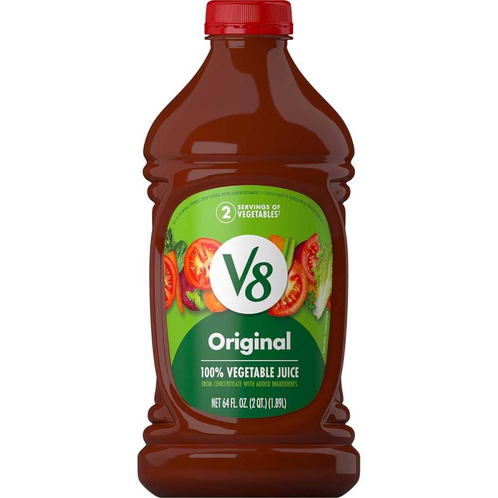 V8 Original 100% Vegetable Juice, 64 oz.