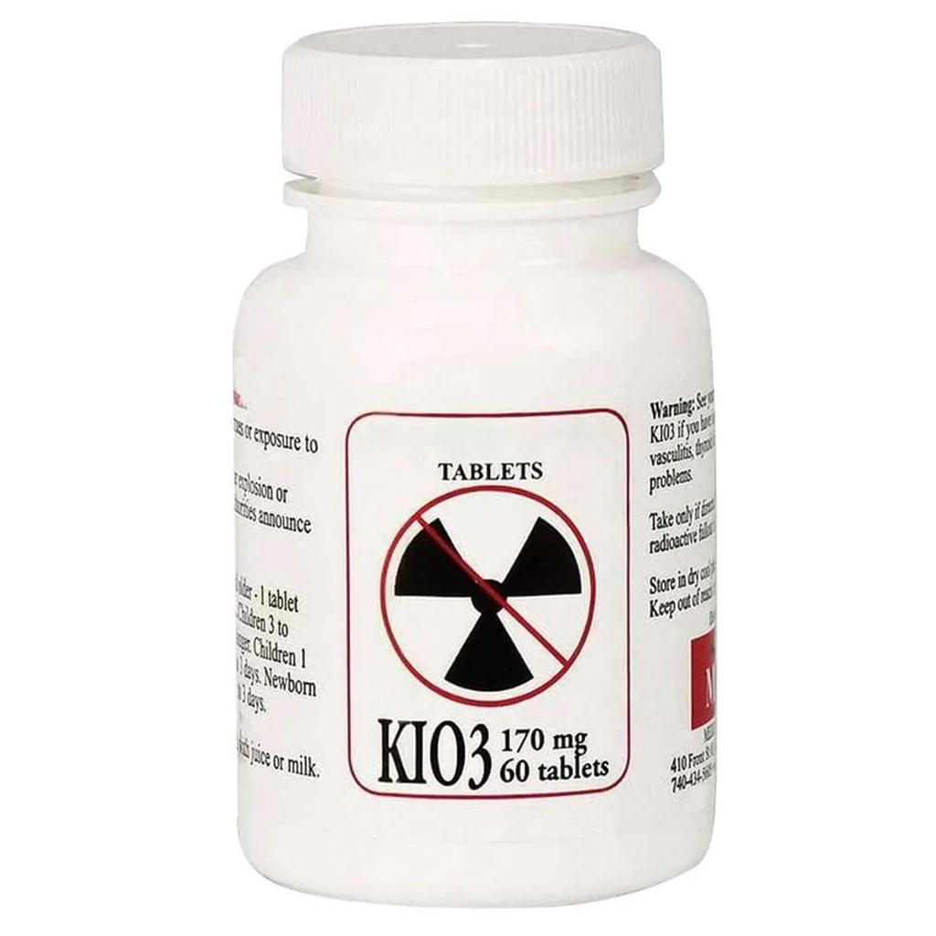 Today Only: KIO3 (Potassium Iodate) Tablets (170mg, 60ct)