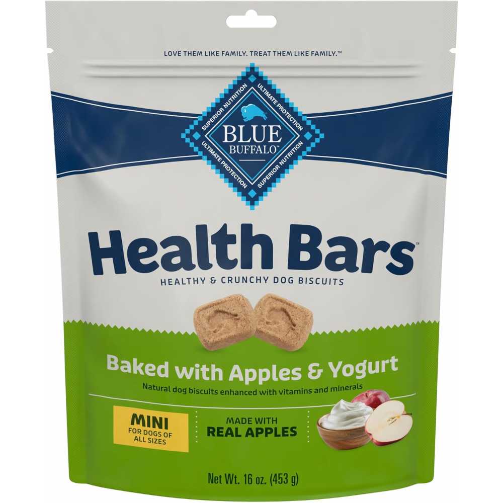 Blue Buffalo Health Bars Mini Crunchy Dog Biscuits, 16 oz. (Various Flavors)