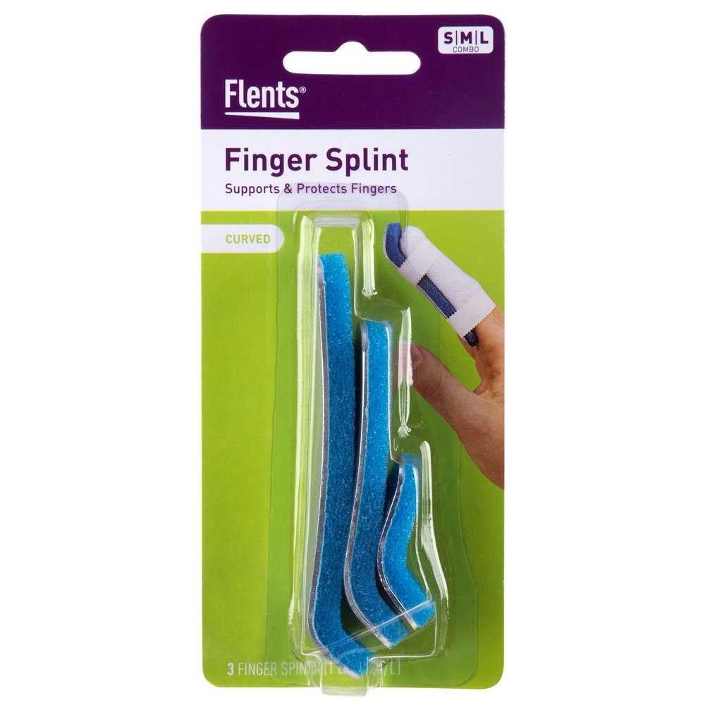 3-Pack Flents Finger Splints (Assorted Sizes)