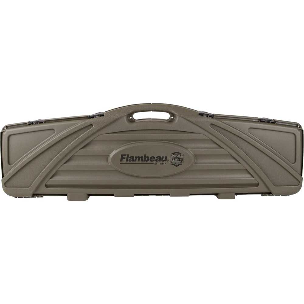 Flambeau Outdoors Zerust-Infused 53" Double Scoped Gun Case
