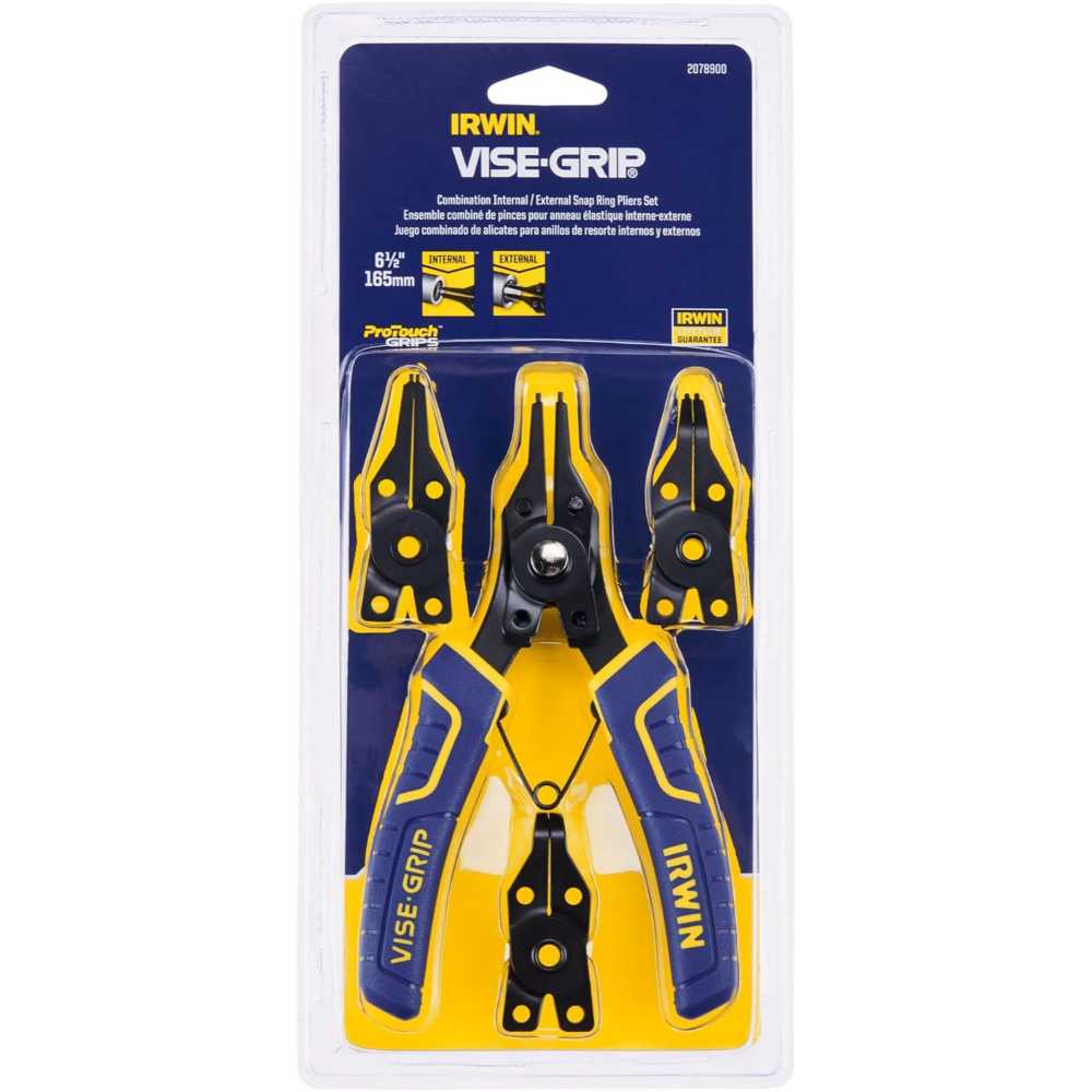 IRWIN VISE-GRIP 6.5" Convertible Snap Ring Pliers