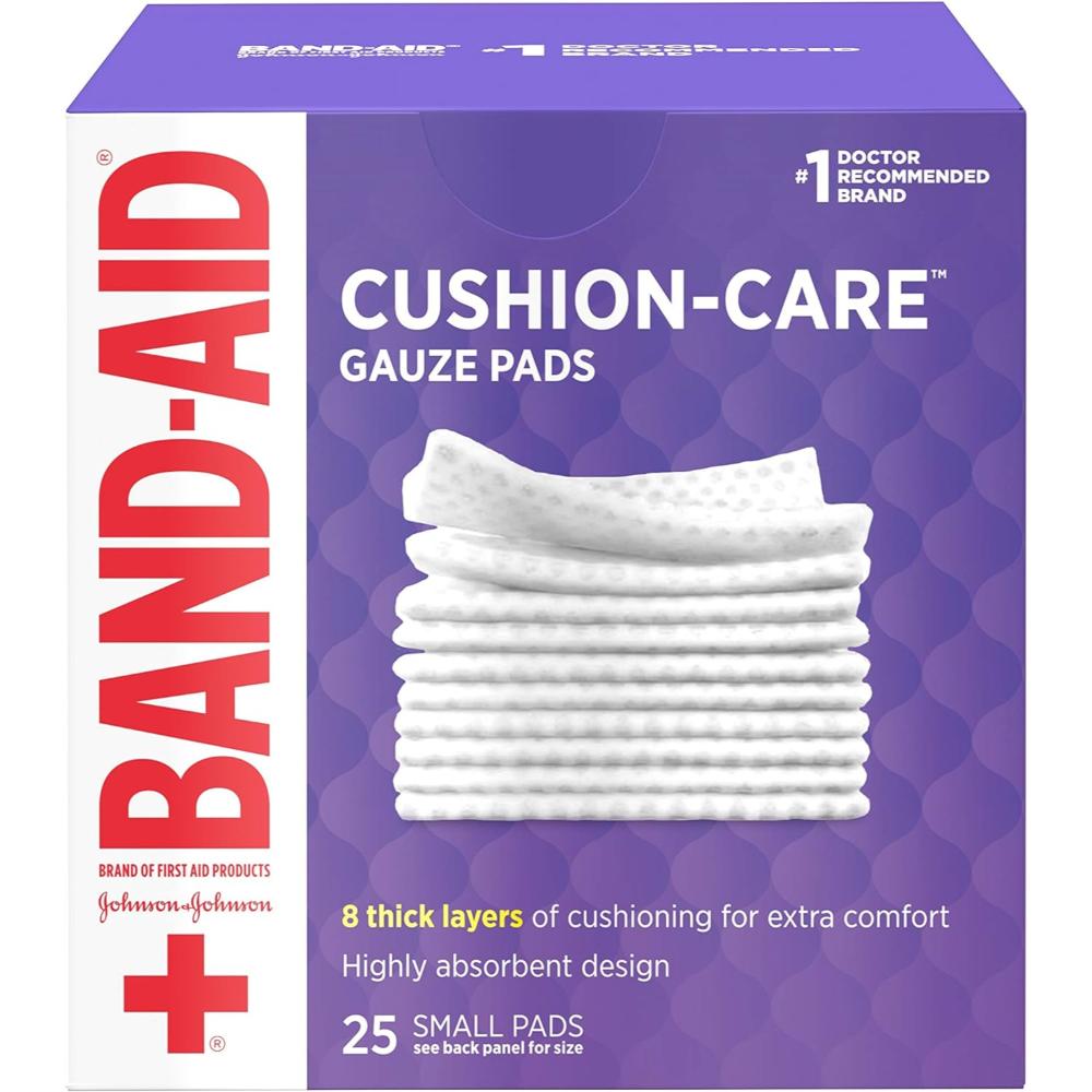Prime Members: 75-Pack Band-Aid Cushion Care Thick Gauze Pads (2"x2")