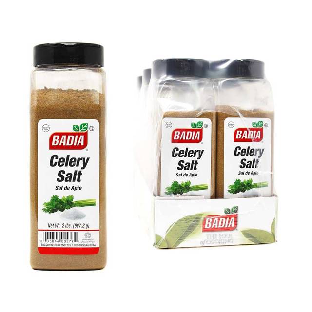 6-Pack Badia Celery Salt, 2 lb.