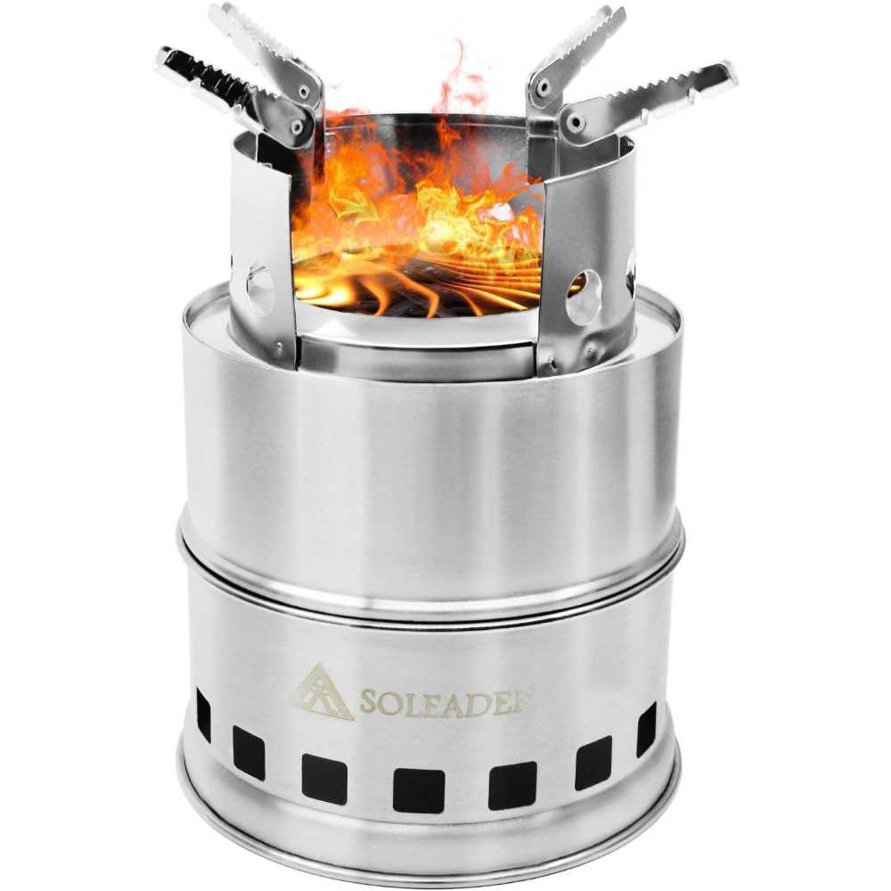 Soleader Portable Wood Burning Camp Stove