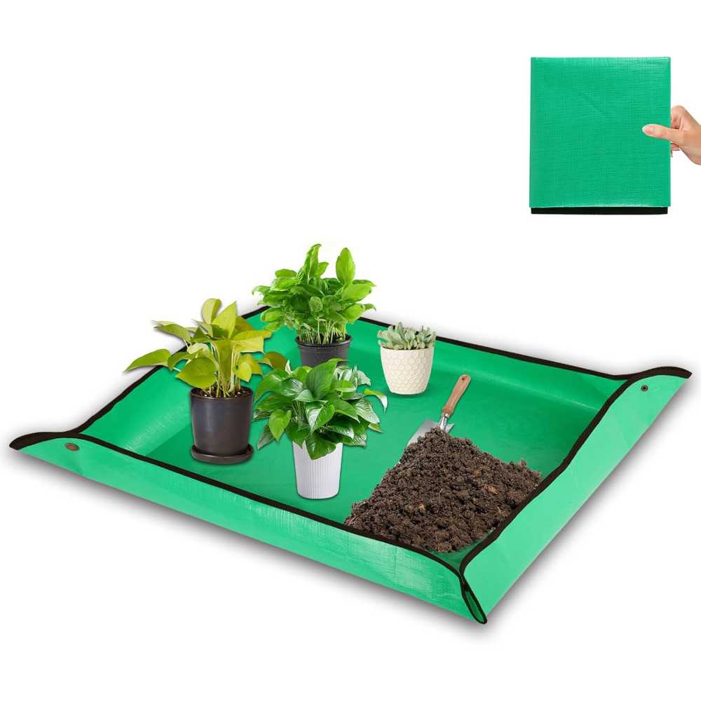 HKZ 43.5" x 29.5" Waterproof Plant Repotting Mat