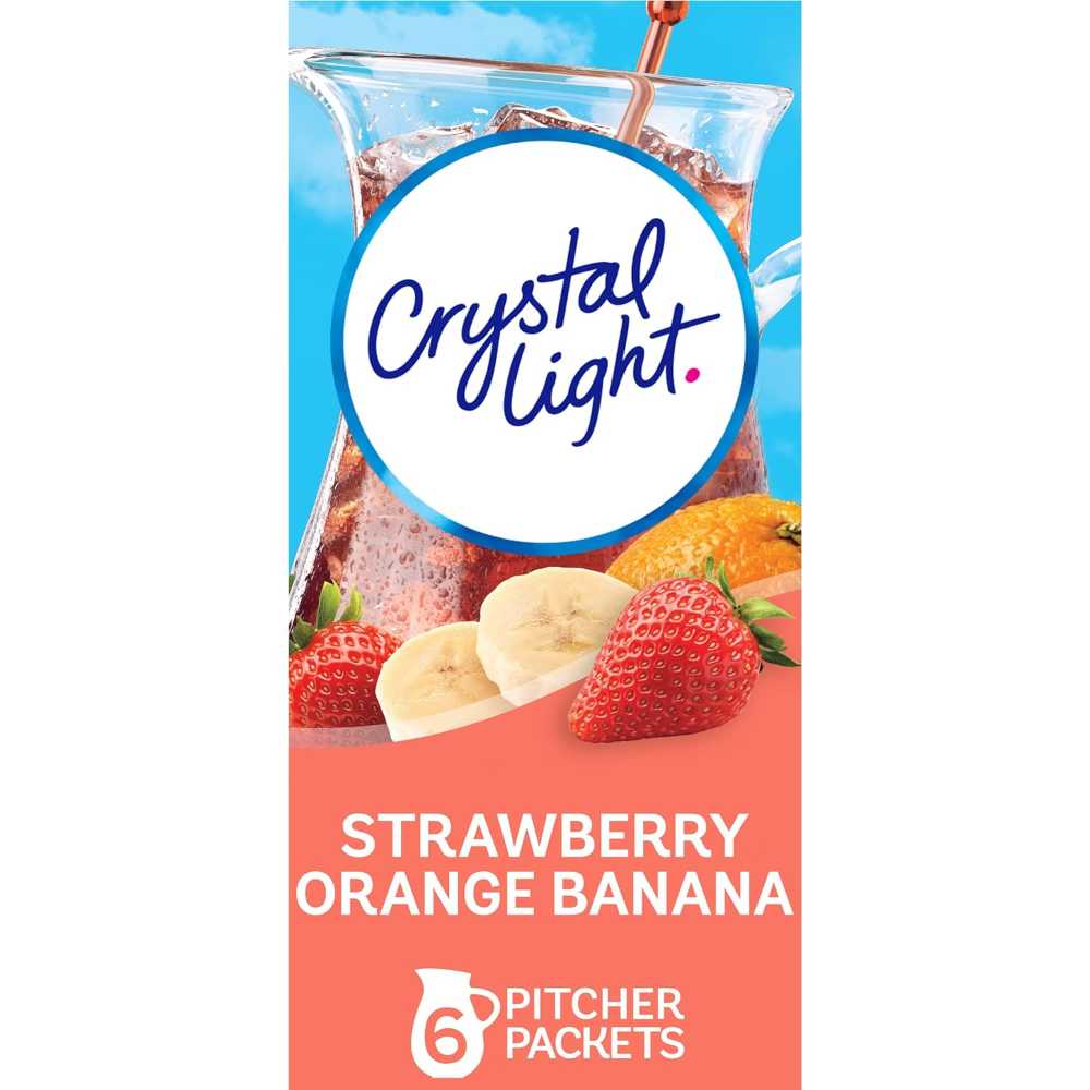 72-Pack Crystal Light Pitcher Packs (Strawberry Orange Banana)