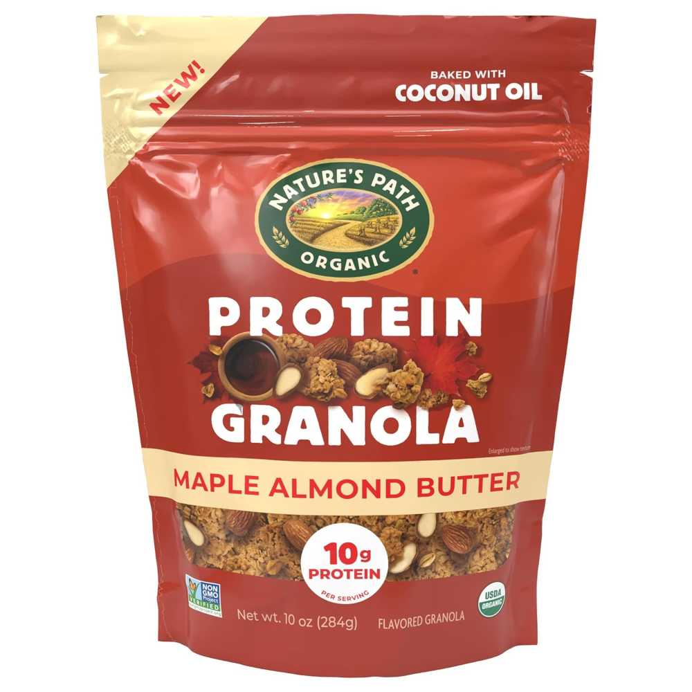 6-Pack Nature's Path Organic Protein Granola, 10 oz. (Maple Almond Butter)