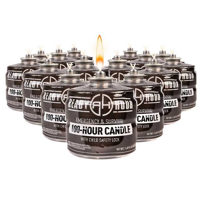 15-Pack Ready Hour 100-Hour Candle