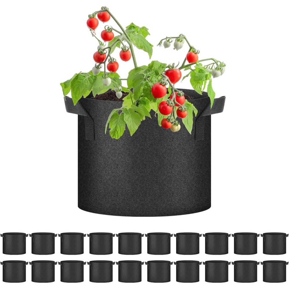 Prime: 20-Pack YSSOA 7 gal. Grow Bags