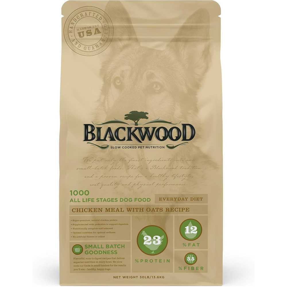 Blackwood All Life Stages Dry Dog Food, 30 lbs. (Chicken Meal & Oats Recipe)