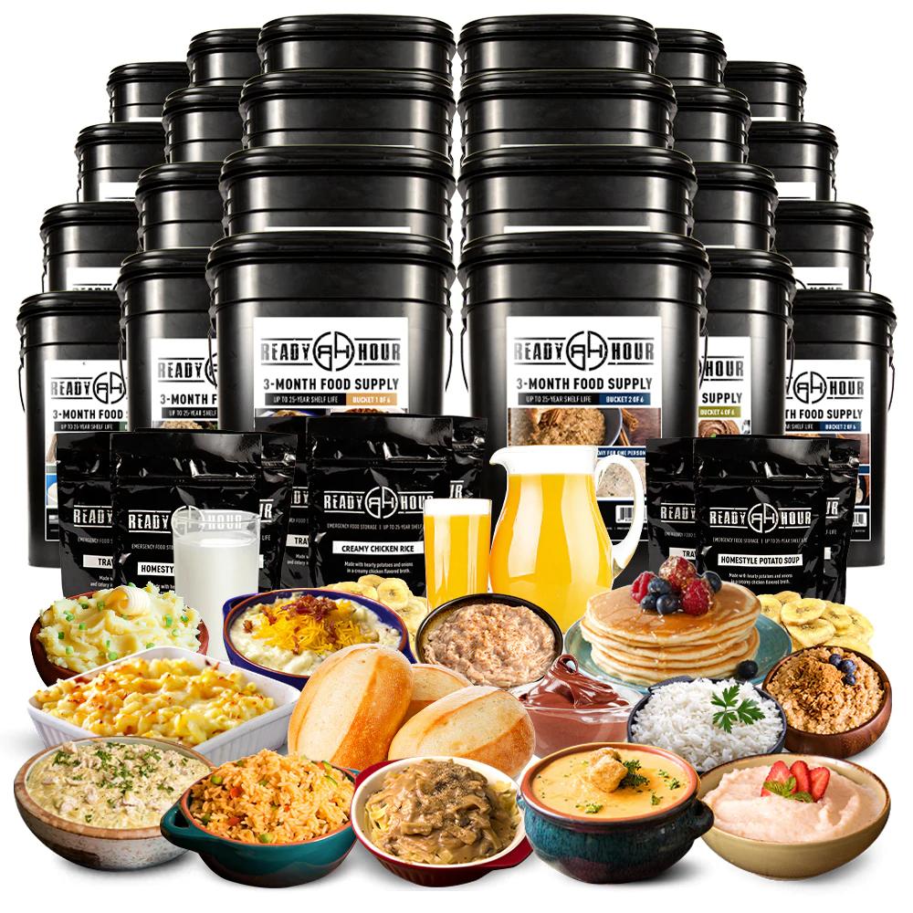 1-Year Emergency Food Supply (2,000+ calories/day)