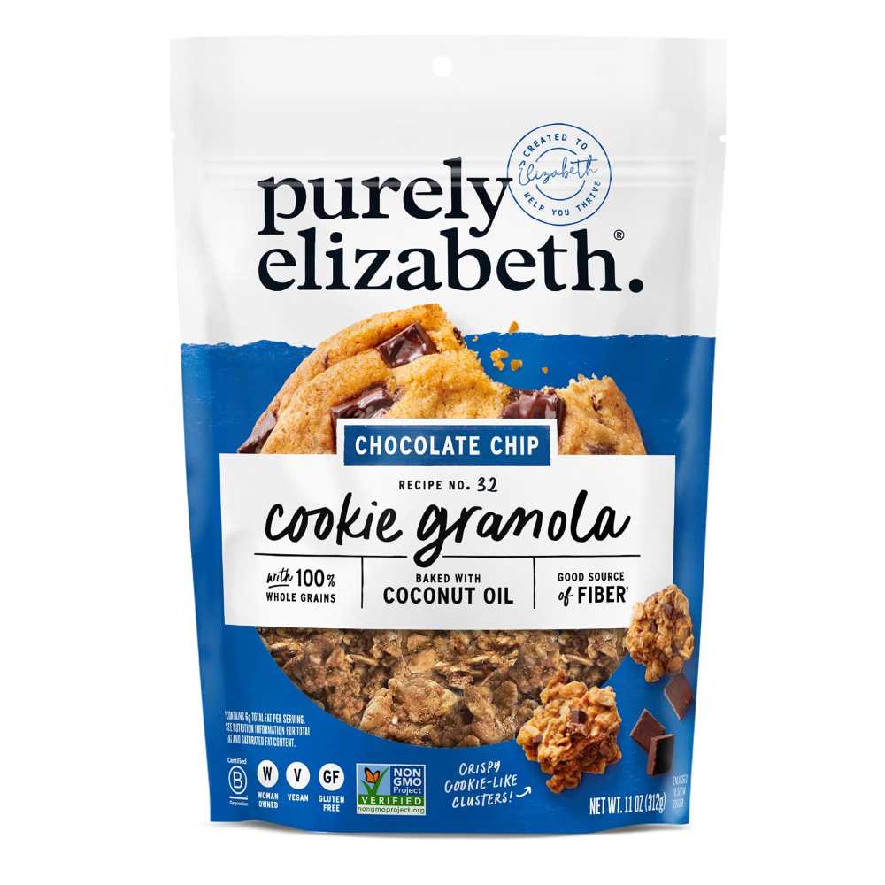 Purely Elizabeth Chocolate Chip Cookie Granola, 11 oz.