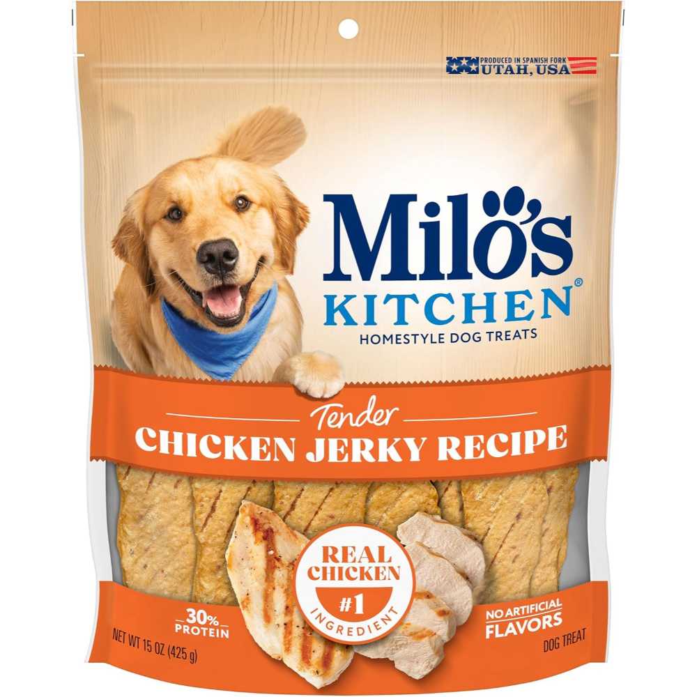 Milo's Kitchen Chicken Jerky Dog Treats, 15 oz.