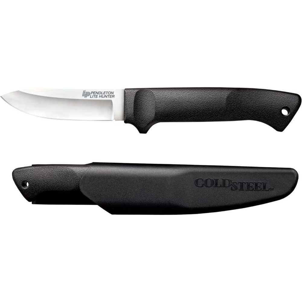 Cold Steel Pendleton Lite Hunter 3.62" Fixed Blade Knife w/ Secure-Ex Sheath