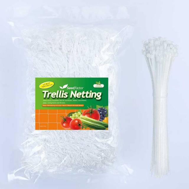 Seedfactor 5' x 30' Plant Trellis Netting
