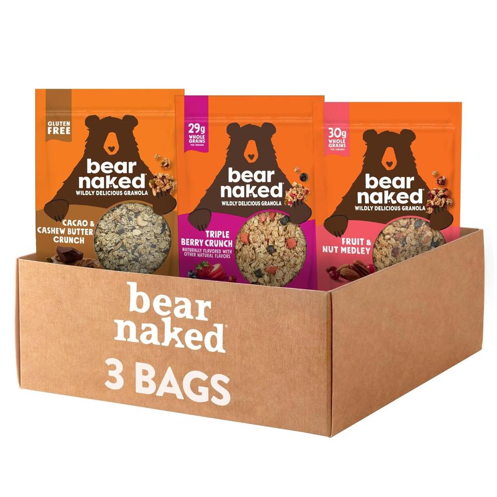3-Pack Bear Naked Granola (Variety Pack)