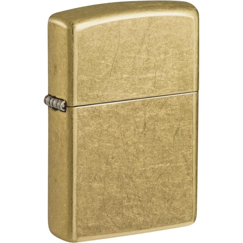 Zippo Classic Windproof Pocket Lighter (Street Brass)
