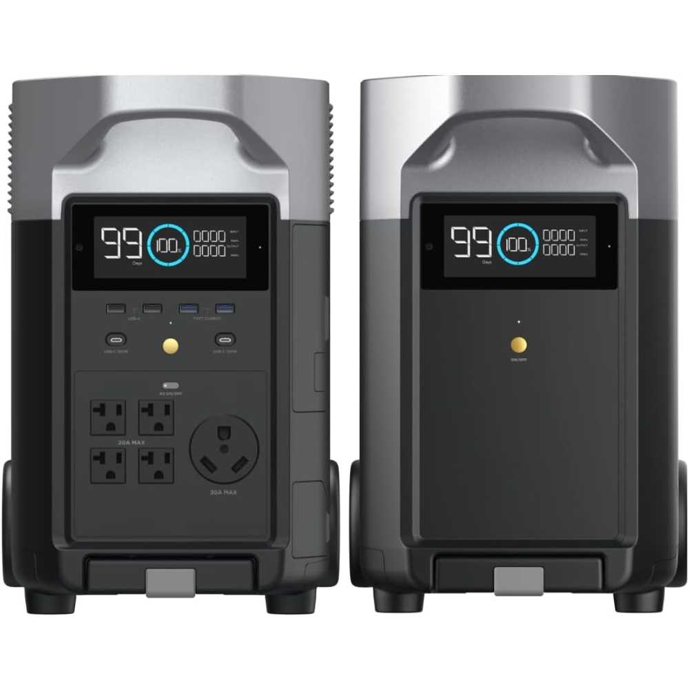 Prime: Ecoflow Delta Pro 7200Wh/3600W LiFePO4 Power Station w/ Extra Battery
