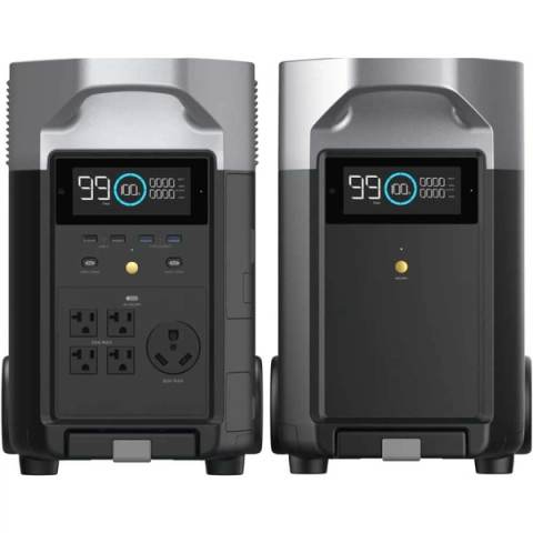 Prime: Ecoflow Delta Pro 7200Wh/3600W LiFePO4 Power Station w/ Extra Battery