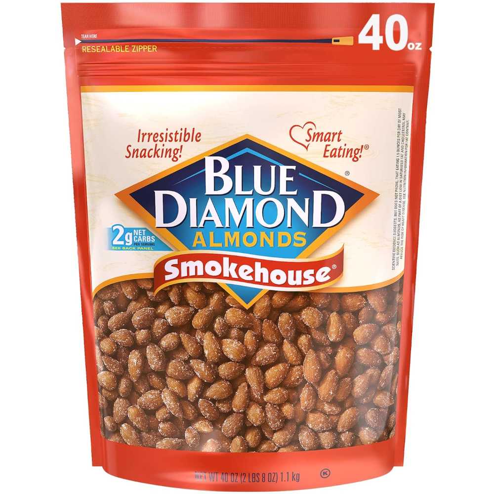 Blue Diamond Smokehouse Almonds, 40 oz.
