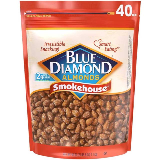 Blue Diamond Smokehouse Almonds, 40 oz.