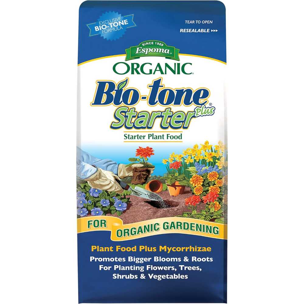 Espoma Organic Bio-Tone Starter Plus Plant Food, 4 lb.