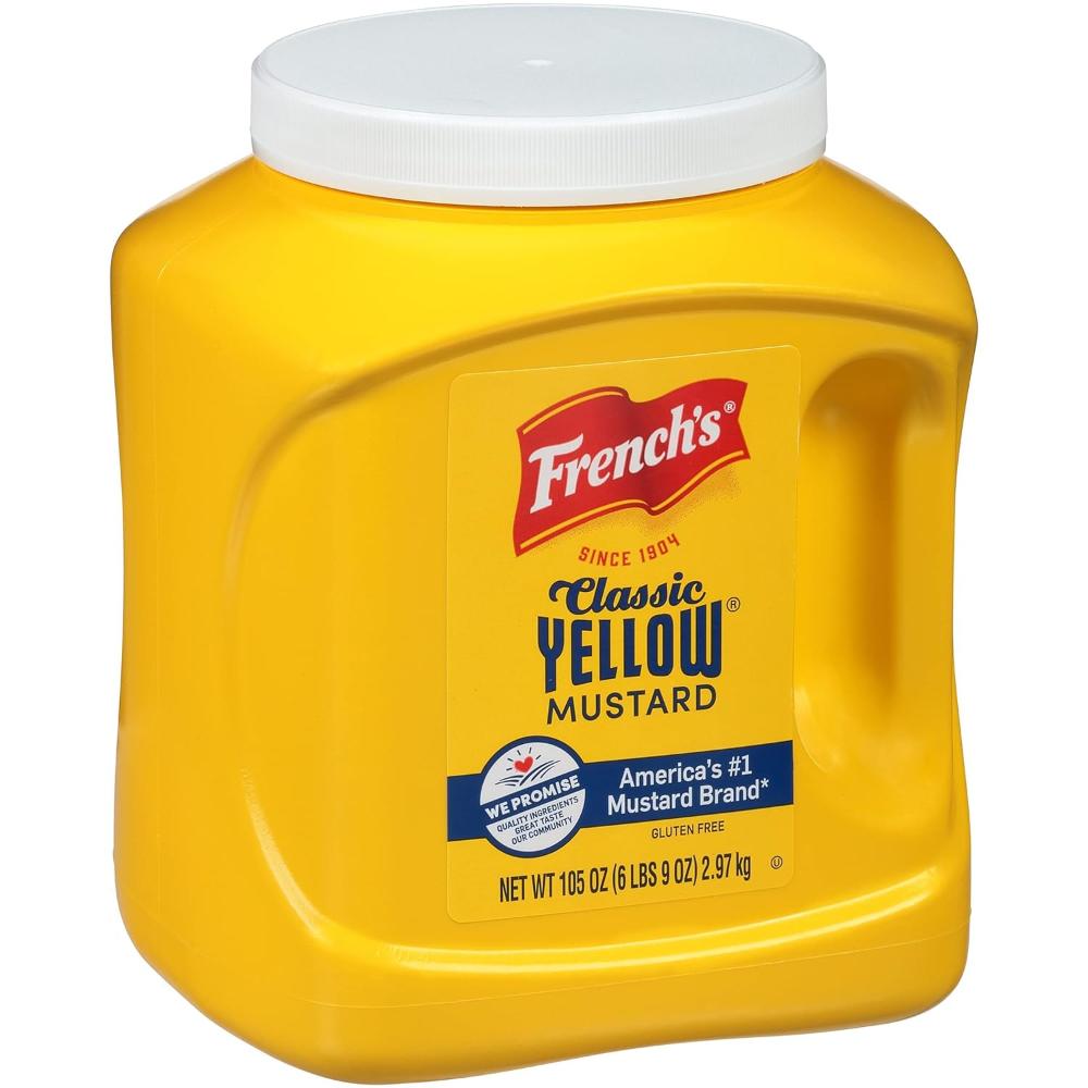 French's Classic Yellow Mustard Bulk Container, 105 oz.