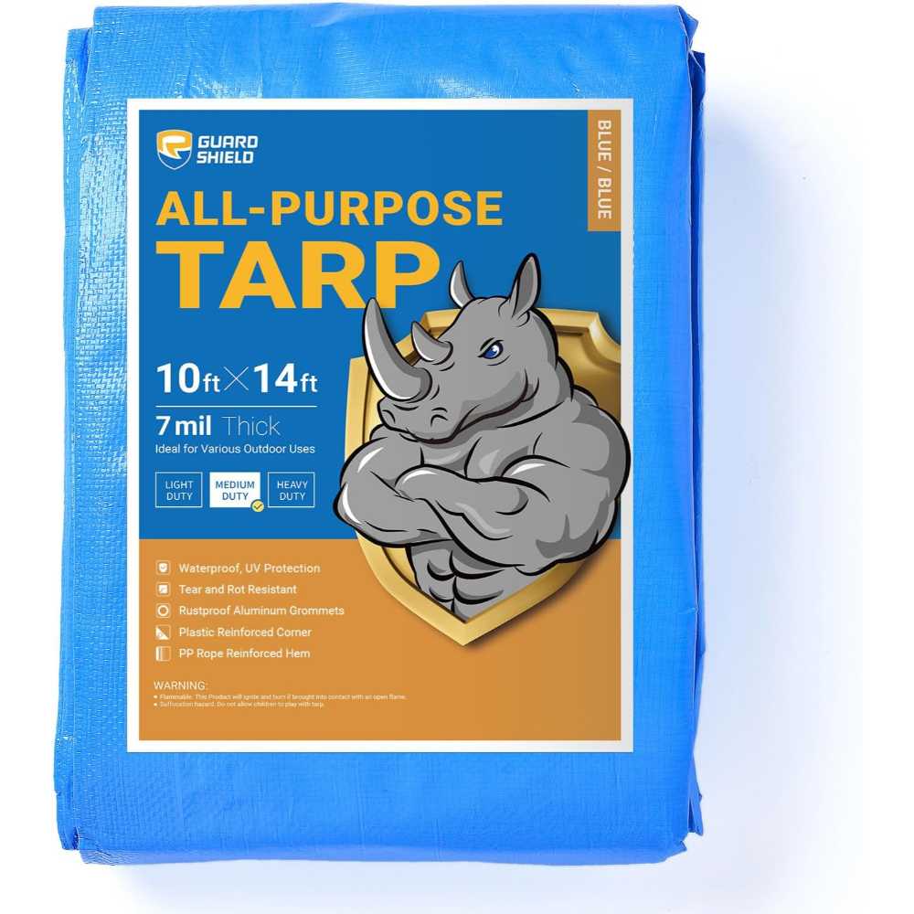 Guard Shield 10' x 14' 7-Mil Tarp