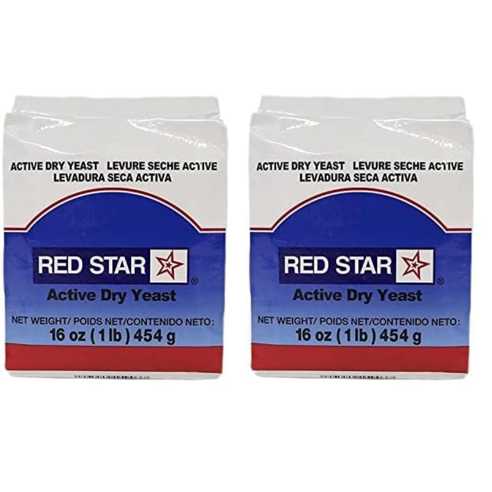 2-Pack Red Star Active Dry Yeast, 16 oz.