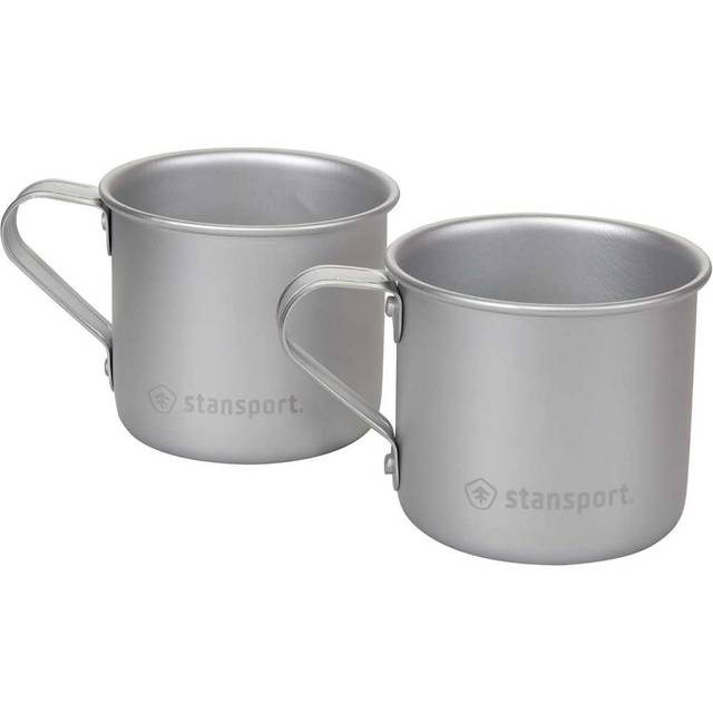 2-Pack Stansport 12 oz. Camping Mugs