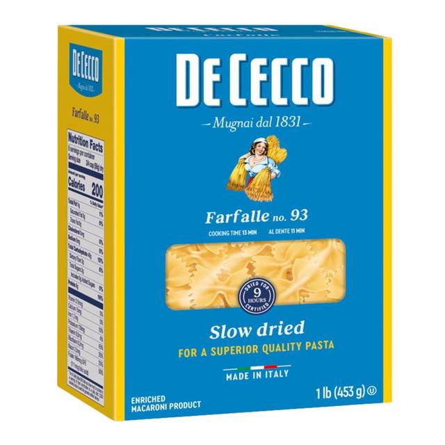 De Cecco Farfalle Pasta, 16 oz.
