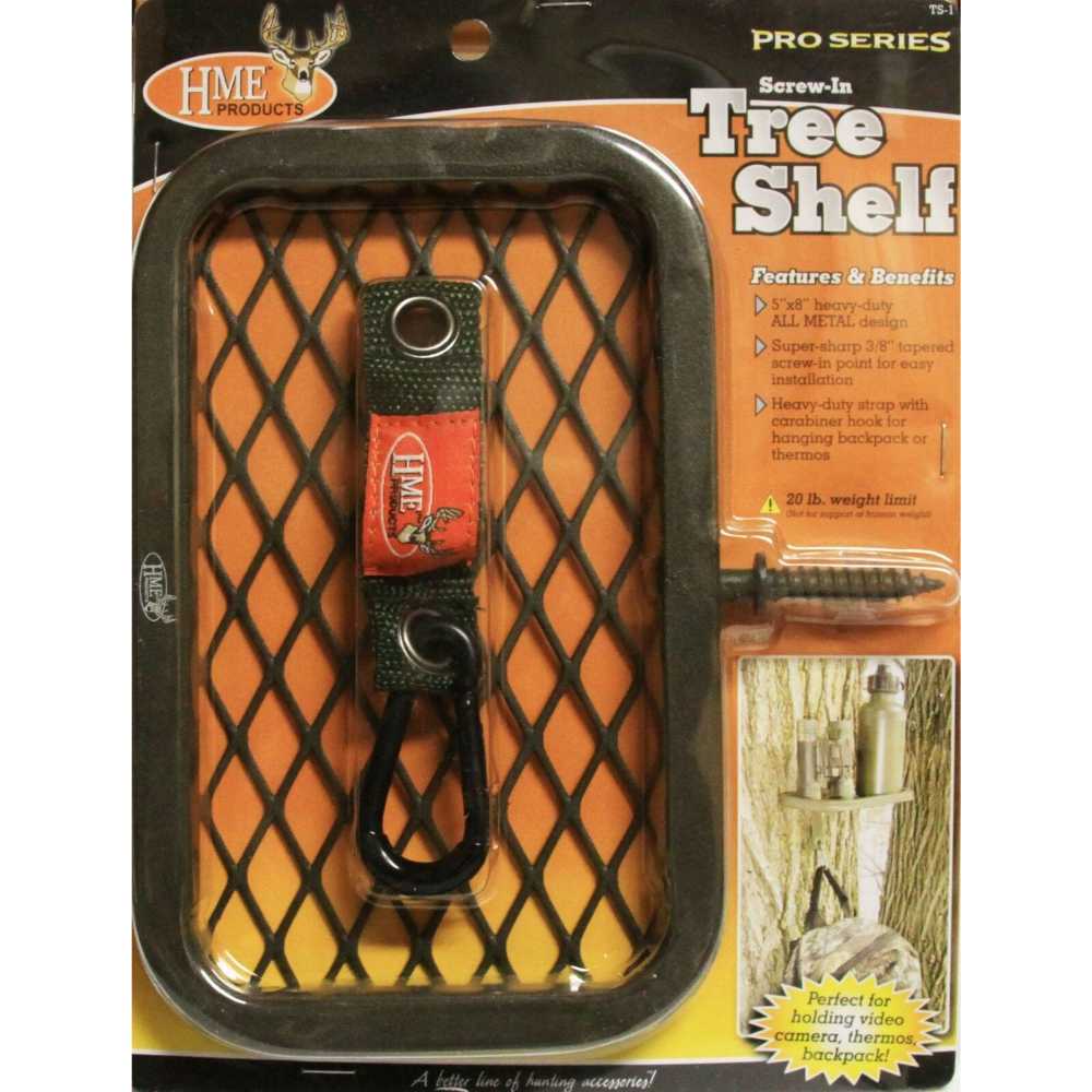 HME 5" x 8" Screw-In Hunting Tree Shelf