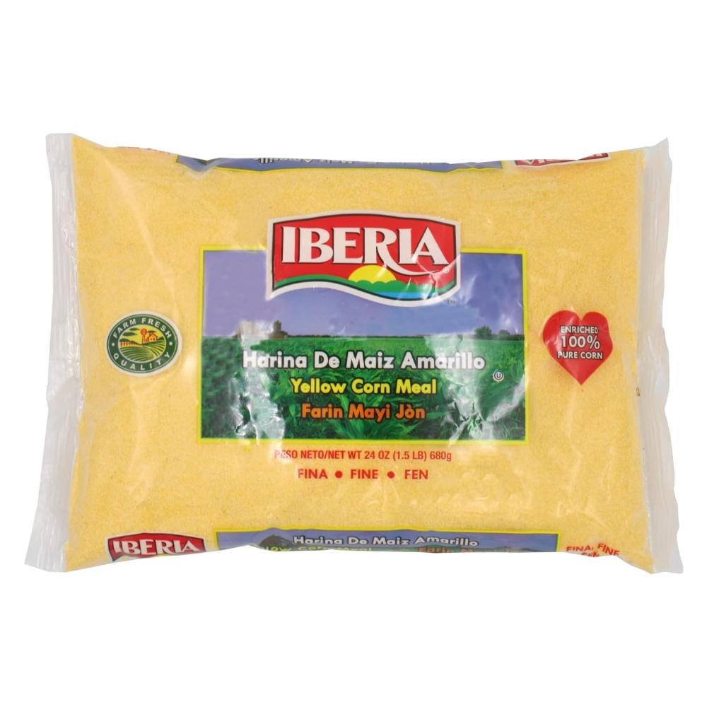 Iberia Fine Yellow Corn Meal, 24 oz.