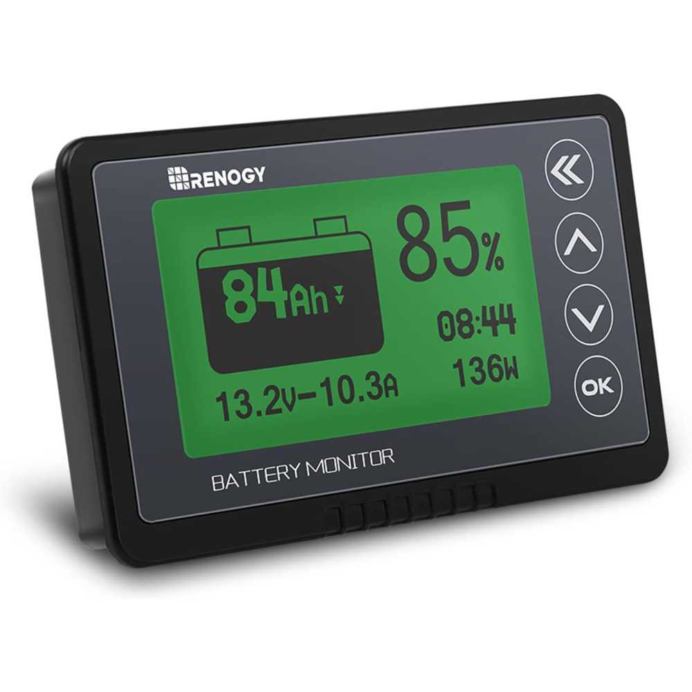 Renogy 500A Universal Battery Monitor w/ Shunt
