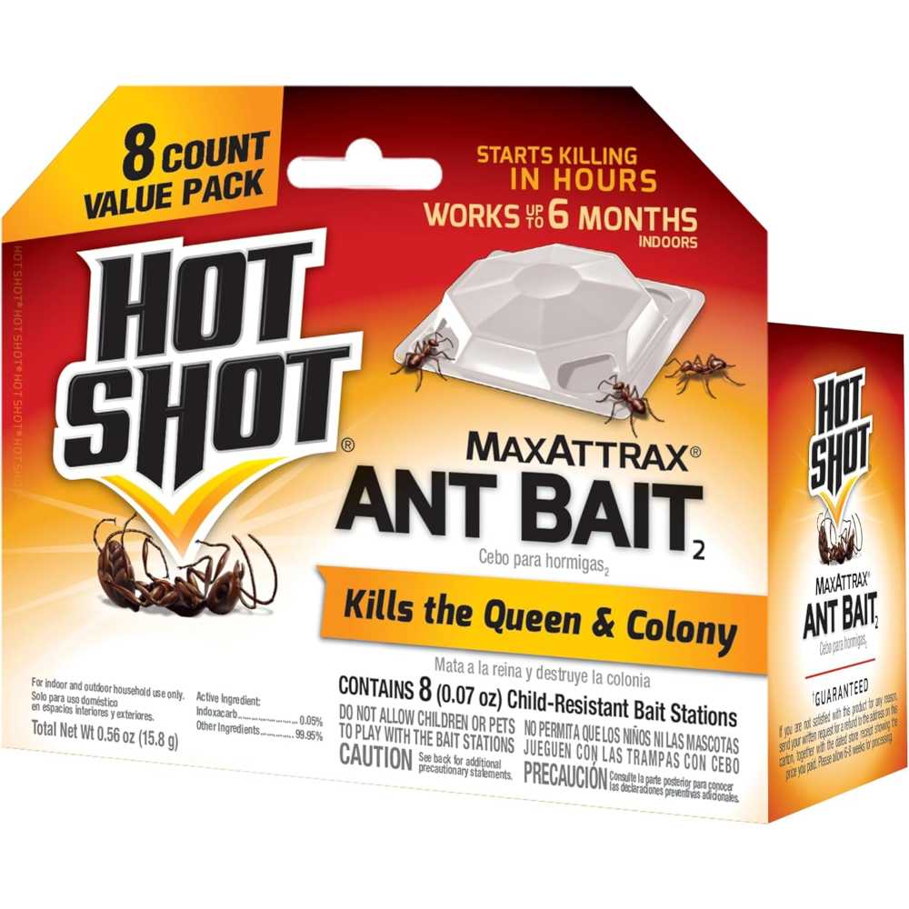 8-Pack Hot Shot MaxAttrax Ant Bait Stations