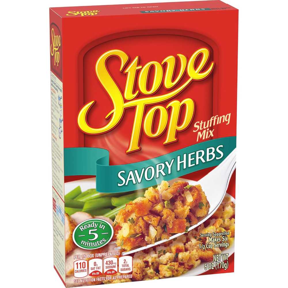 Stove Top Savory Herbs Stuffing Mix, 6 oz.