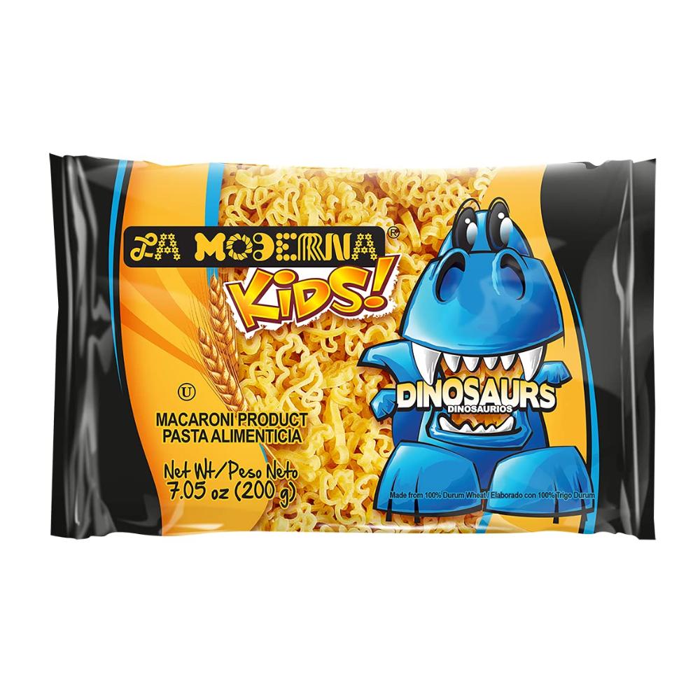 20-Pack La Moderna Kids Dinosaur Pasta, 7 oz.