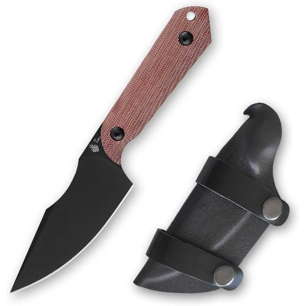 Kizer Harpoon 3.87" Fixed Blade w/ Kydex Sheath