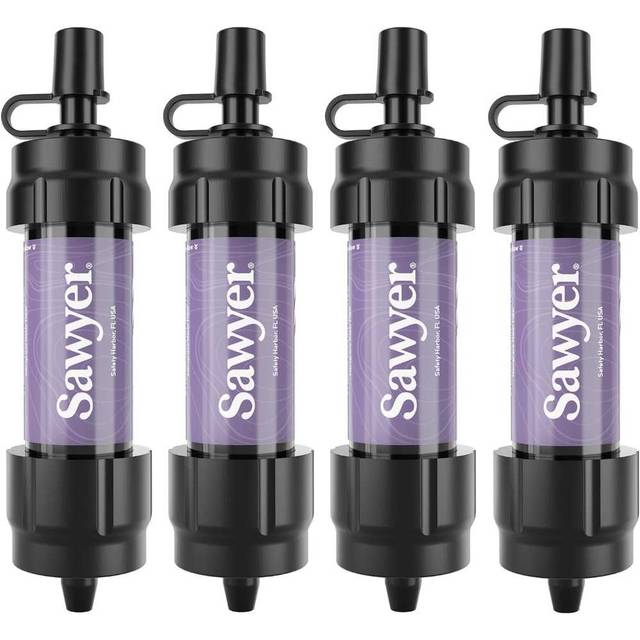 4-Pack Sawyer Mini Water Filters (Filters & Plungers Only)