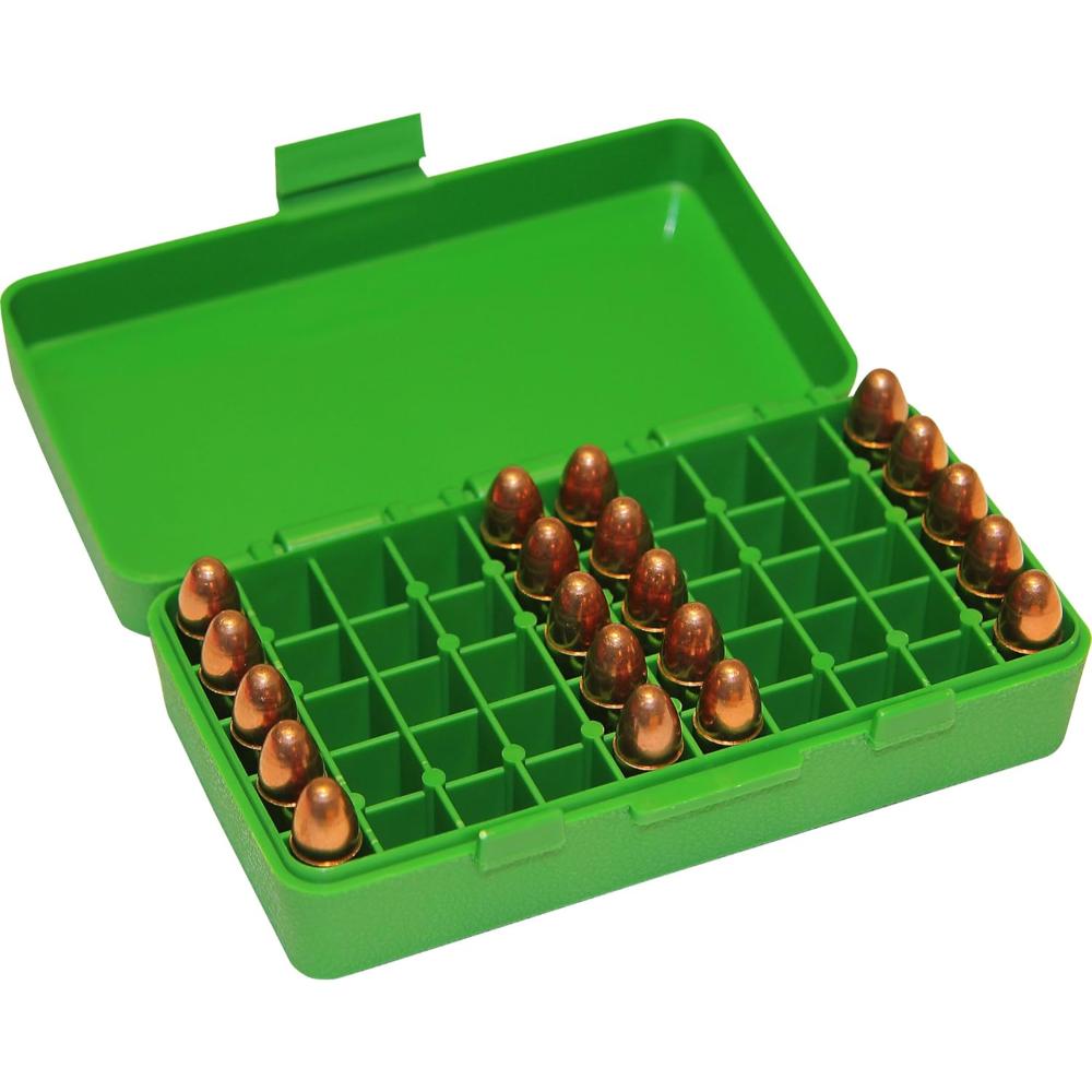 MTM 50 Round Flip-Top Ammo Box (Various Calibers)
