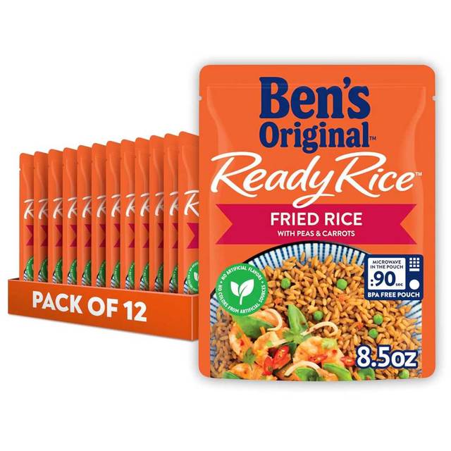 12-Pack Ben's Original Ready Rice Fried Rice, 8.5 oz.