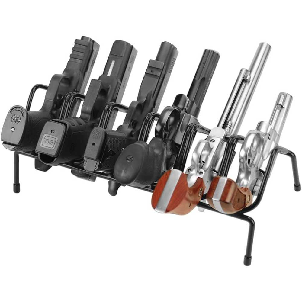 Lockdown 6-Handgun Rack w/ Vinyl Coating