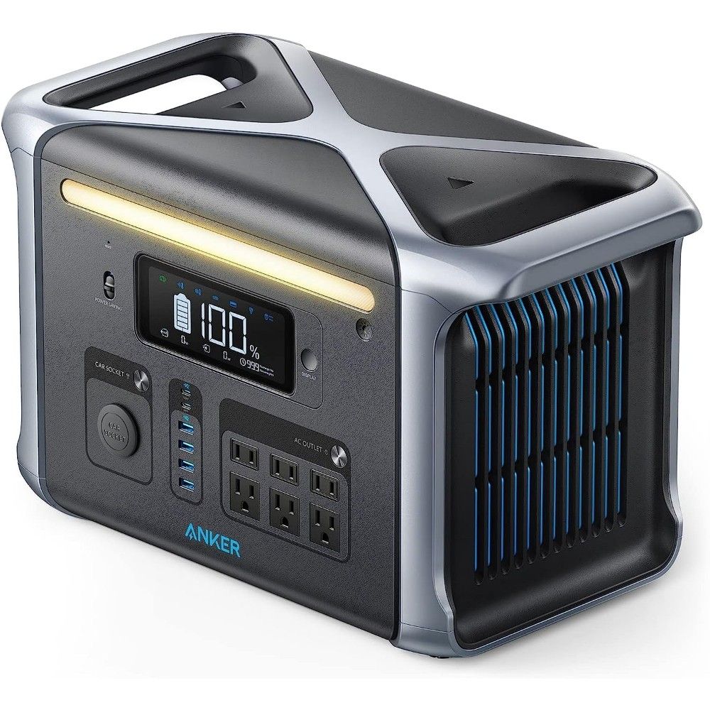Prime Members: Anker SOLIX 1800W/1229Wh LiFePO4 Power Station