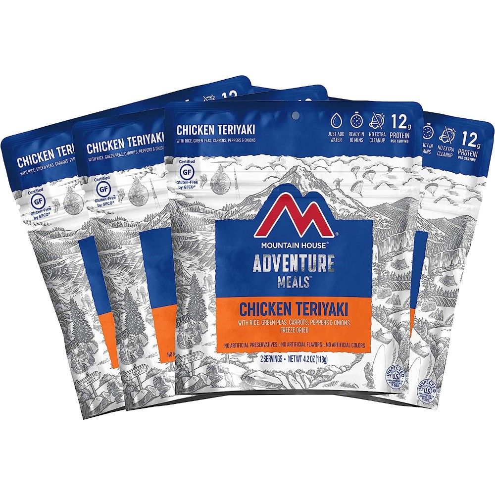 4-Pack Mountain House Chicken Teriyaki w/ Rice