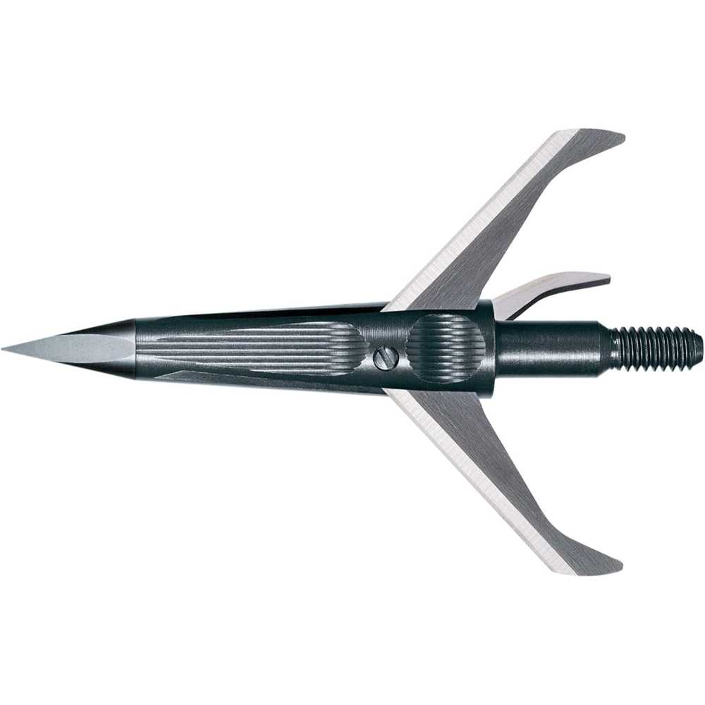 3-Pack New Archery Spitfire 3-Blade Mechanical Crossbow Broadhead (125 Grain)