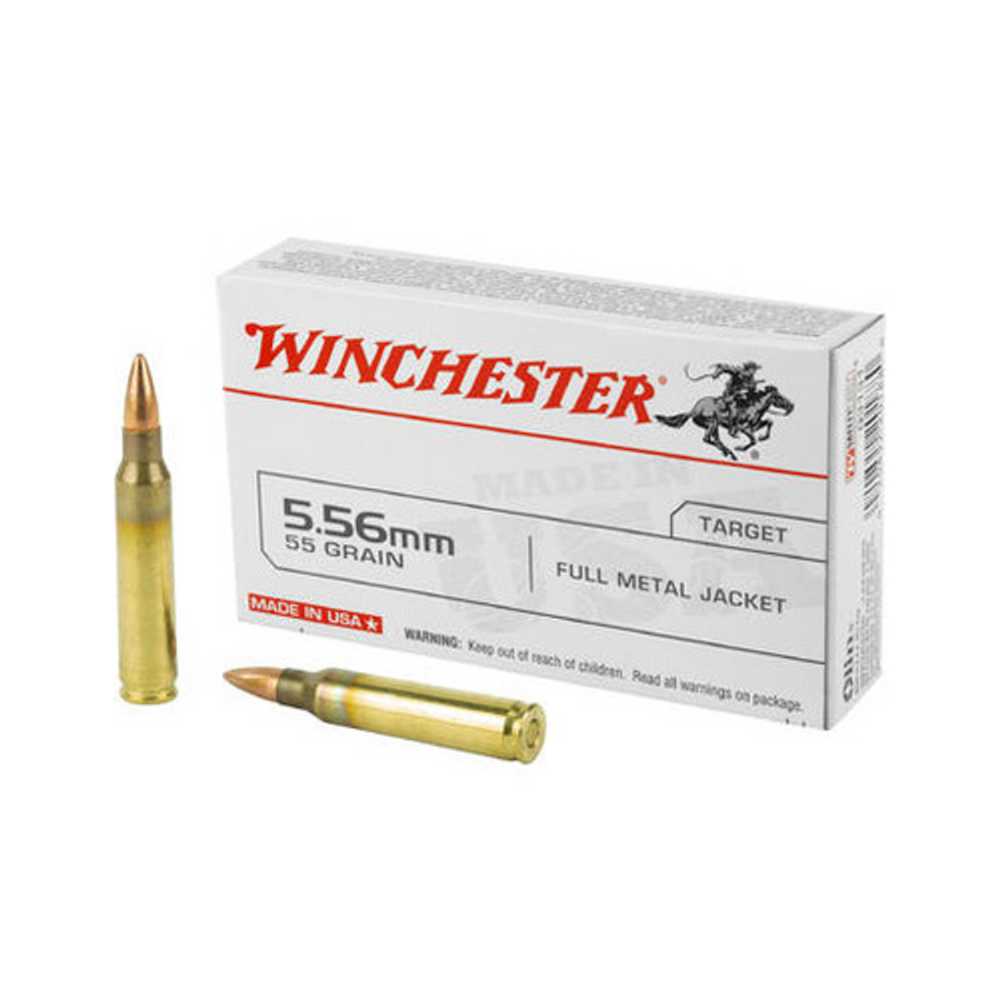 1000-Rounds Winchester M193 5.56x45mm 55 gr. (39.9 CPR)